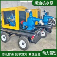 應急搶險排水排澇移動泵站大型外用設備抽水機防汛抗旱用泵車