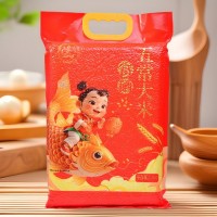 東北大米五常大米新米5斤一袋真空長粒香米富硒大米珍珠米禮品米