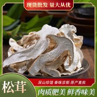2024人工白松茸干貨云南特產批發松茸干片食用菌菇煲湯食材1Kg