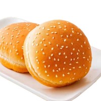 漢堡胚面包包胚商用早餐代餐加熱即食半成品奶香糕點法式軟面包