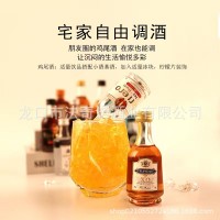 小酒版便利店調(diào)酒小洋酒小瓶威士忌白蘭地微醺國產(chǎn)伏特加白朗姆